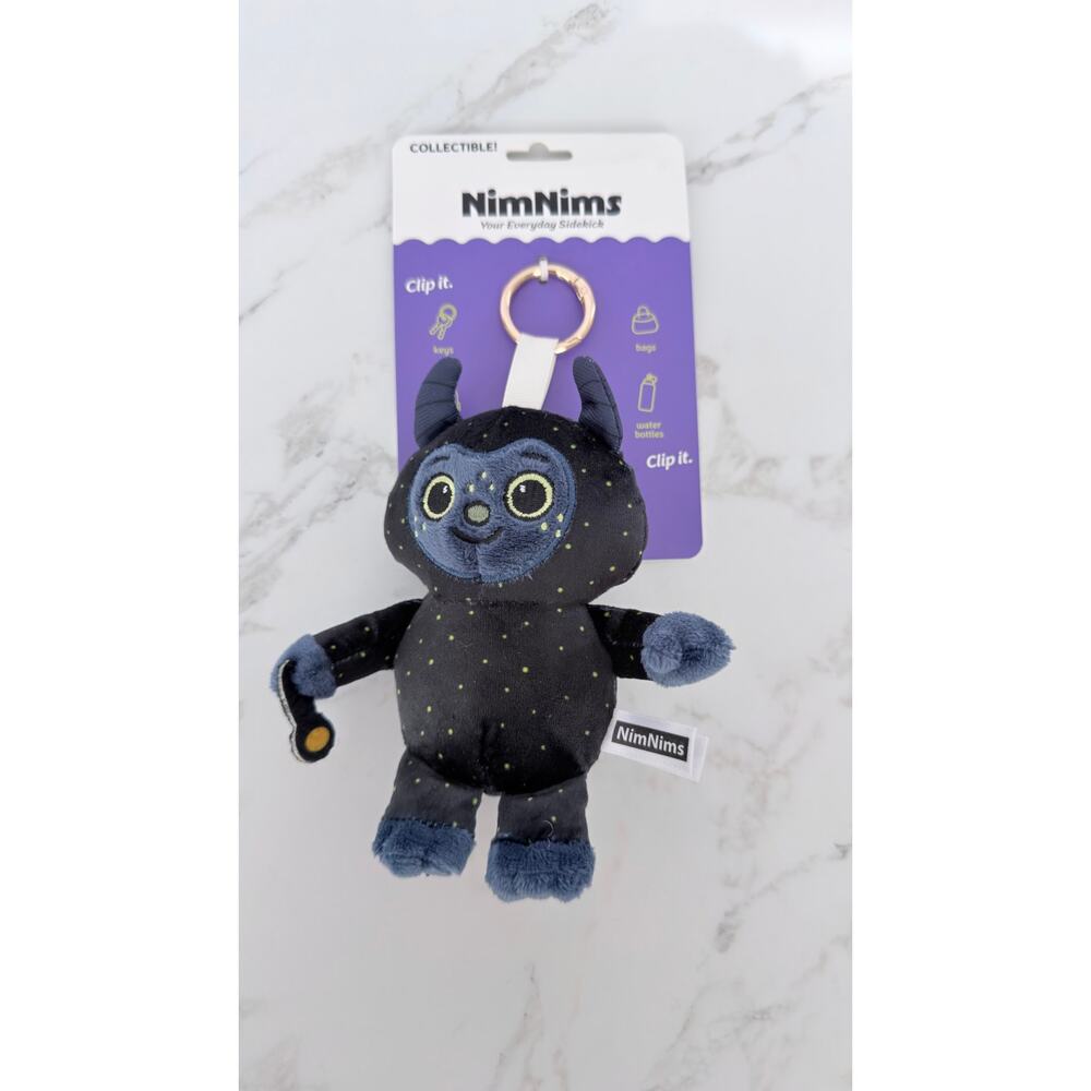 NimNims Monster Series Nixie Plush Keychain Clip NEW